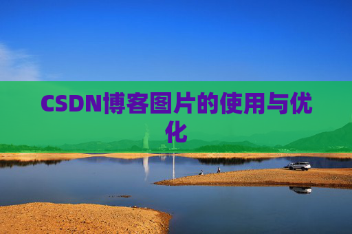 CSDN博客图片的使用与优化
