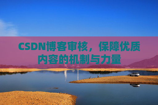 CSDN博客审核，保障优质内容的机制与力量